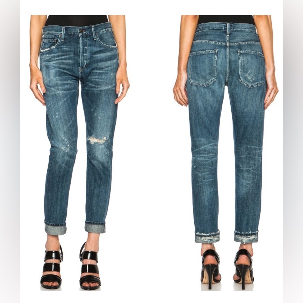 Citizens of Humanity Corey Slouchy Slim Destroyed